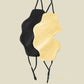 Double-sided Wearable Silk Blackout Sleeping Eye Mask - Yellow - 9.84" x 5.51" - 2PCS - image 11