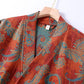Ownkoti Cotton Gauze Jacquard Retro Quick-dry Bathrobe - image 2