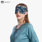Silk Bouquet Pattern Sleeping Eye Mask