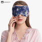 Silk Bouquet Pattern Sleeping Eye Mask