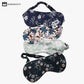 Silk Bouquet Pattern Sleeping Eye Mask