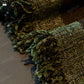 Chenille Vintage Art Plants Floral Couch Cover