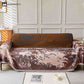 Retro Painting Style Plant Sofa Cover