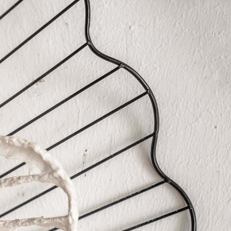 Vintage Iron Sunflower Wall Hanging Decor - image 7