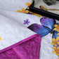 Rural Butterfly Quilted Bedding Set(3PCS)