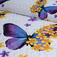 Rural Butterfly Quilted Bedding Set(3PCS)