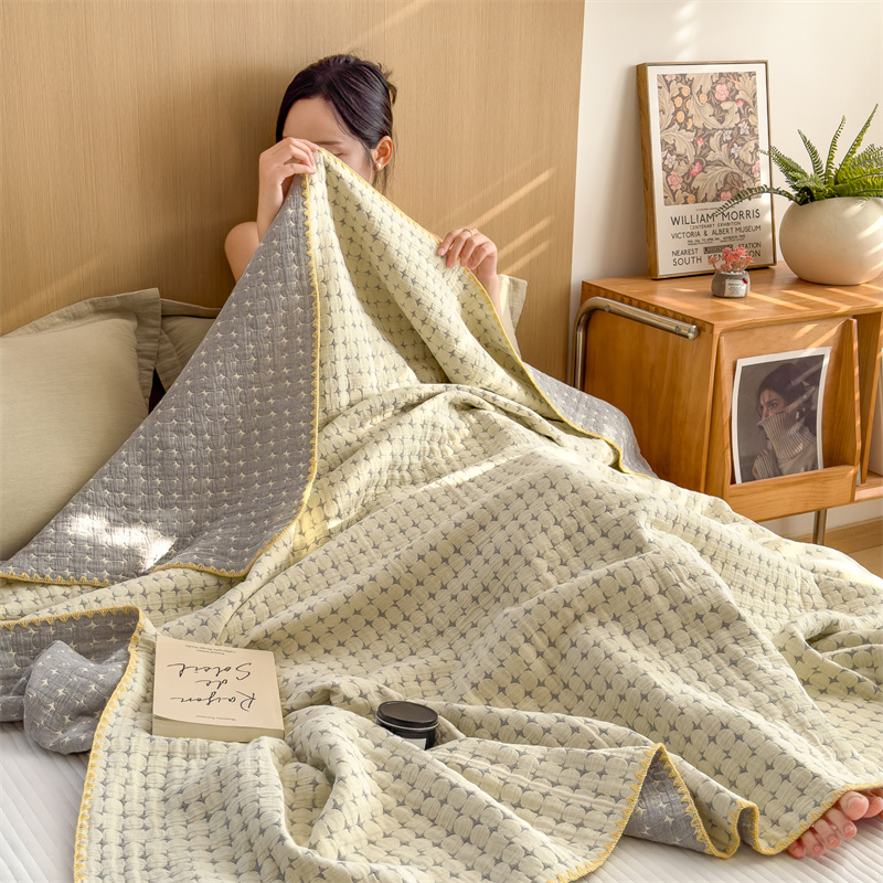 Breathable Three Layers Cotton Gauze Quilt - image 23