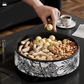 Rotating Serving Dry Fruit Trays with Lid