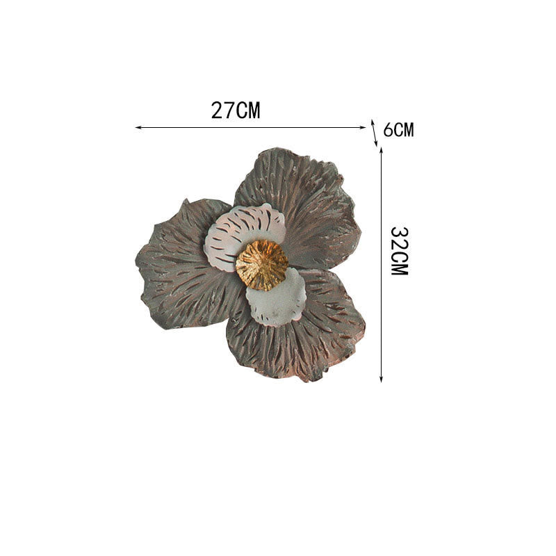 Vintage Iron Sunflower Wall Hanging Decor - H-12.60"W x 10.63"L x 2.36"H - image 16