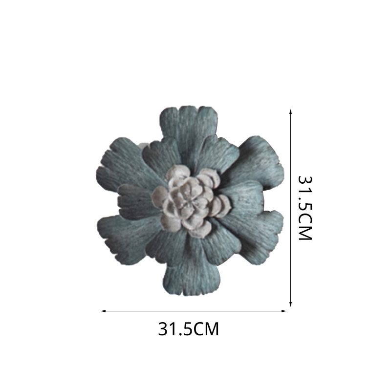 Vintage Iron Sunflower Wall Hanging Decor - A-12.4"W x 12.4"L x 1.38"H - image 9