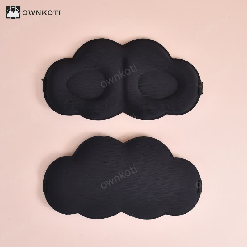 3D Cloud Breathable Double-Sided Eye Mask