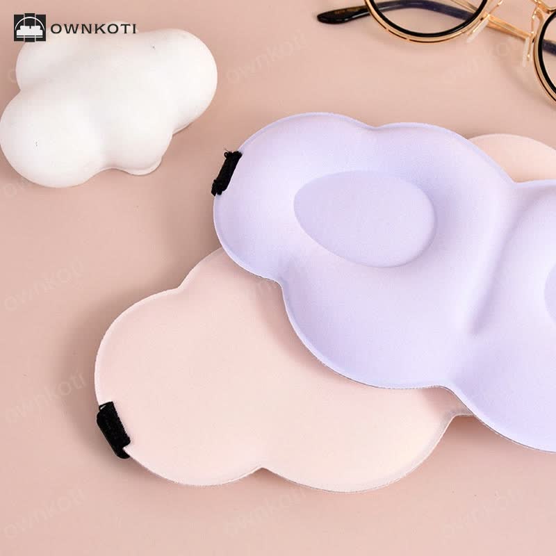 3D Cloud Breathable Double-Sided Eye Mask