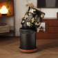 Vintage Floral Bird Durable Trash Can