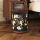 Vintage Floral Bird Durable Trash Can