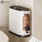 Cute Cat Push-open Double Layer Trash Can