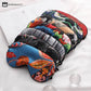 Ethnic Style Print Imitation Silk Sleep Eye Mask