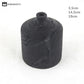 Wooden Black Vase Art Decorative Ornament