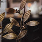 Iron Plant Flower Candle Holder Ornament