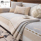 Luxury Chenille Botanical Pattern Sofa Cover