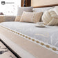 Luxury Chenille Botanical Pattern Sofa Cover