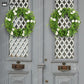 Artificial Four-leaf Clover Wreath Home Decor