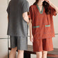 Plus Size Vintage Cotton Couple Pajama Set - image 2