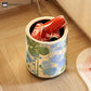 Floral Large Capacity Decorative Trash Bin