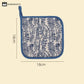 Pastoral Style High Heat Resistant Oven Mitt
