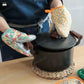 High Heat Resistant Kitchen Oven Mitt