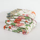 Cotton Gauze Peony Bird Reversible Quilt