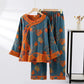 Jacquard Pomegranate Cotton Gauze Nightwear Set