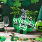 St. Patrick's Day Creative Green Leaf Door Hanging Decor