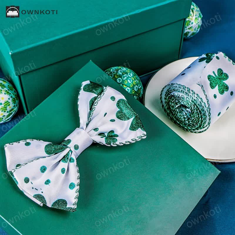 St. Patrick's Day Shamrock Decorative Ribbon