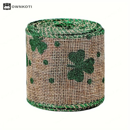 St. Patrick's Day Shamrock Decorative Ribbon