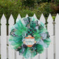 St. Patrick's Day Ribbon Doll Wreath Hanging Decor