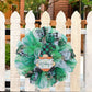 St. Patrick's Day Ribbon Doll Wreath Hanging Decor