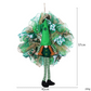 Creative Clover Doll Wreath Door Hanging Decor