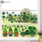 St. Patrick's Day Wall Sticker Window Cling