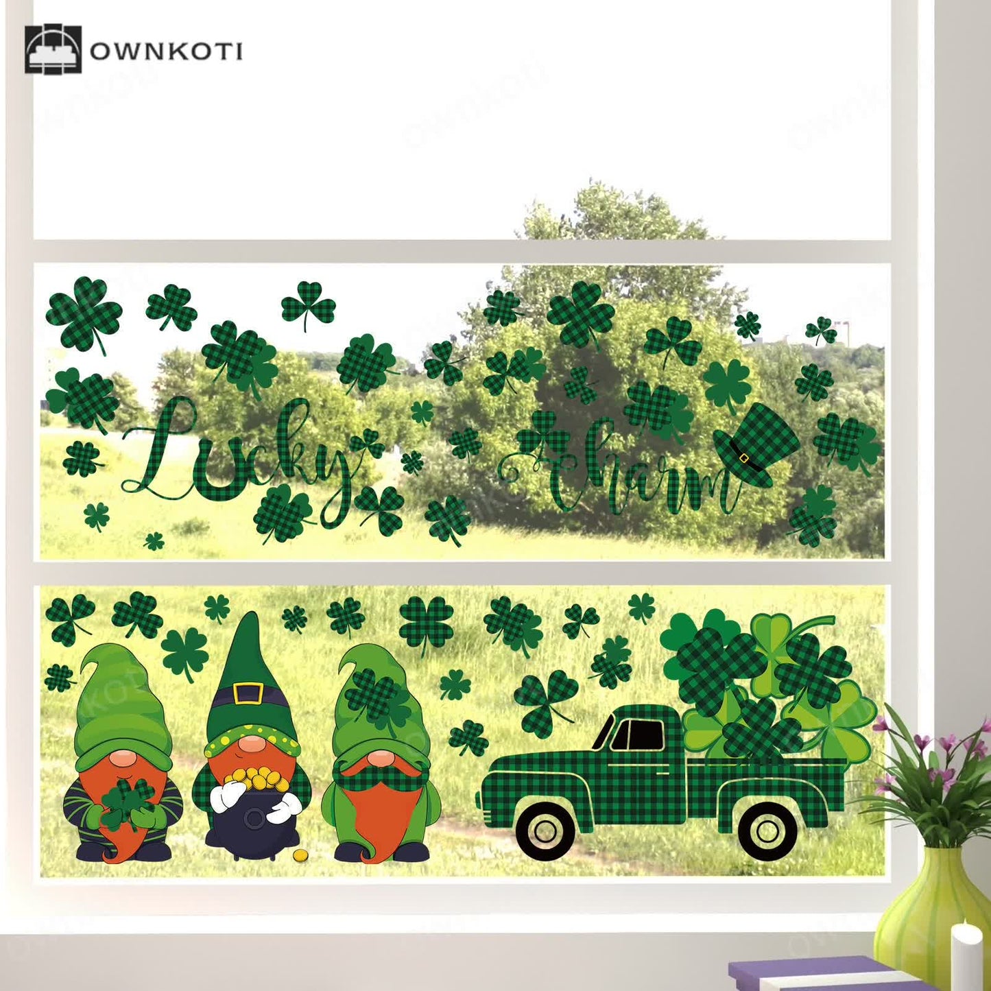 St. Patrick's Day Wall Sticker Window Cling