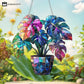 Plant Acrylic Decorative Window Hanging
