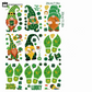 St. Patrick's Day Removable Static Window Cling