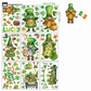 St. Patrick's Day Removable Static Window Cling