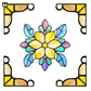 Double-sided Static Decorative Window Sticker