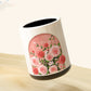 Elegant Rose Double Layer Durable Trash Can