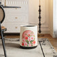 Elegant Rose Double Layer Durable Trash Can - image 1