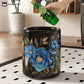 Double Layer Blooming Flower Durable Trash Can