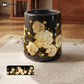 Double Layer Blooming Flower Durable Trash Can