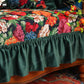 Vintage Art Floral Non-slip Ruffle Sofa Cover