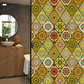 Moroccan Style Static Frosted Window Privacy Film
