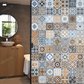 Static Frosted Elegant Bohemian Privacy Film